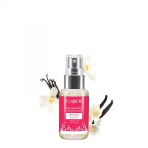 Huile câline visage et corps parfum Vanille comestible